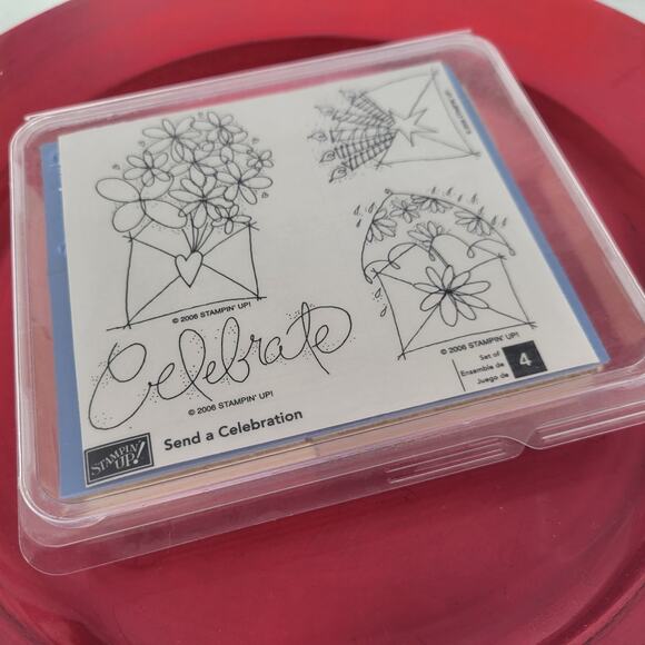 Stampin’ Up! Send a Celebration Stamp Set – Birthday Party Balloons Cake, New - Picture 4 of 4